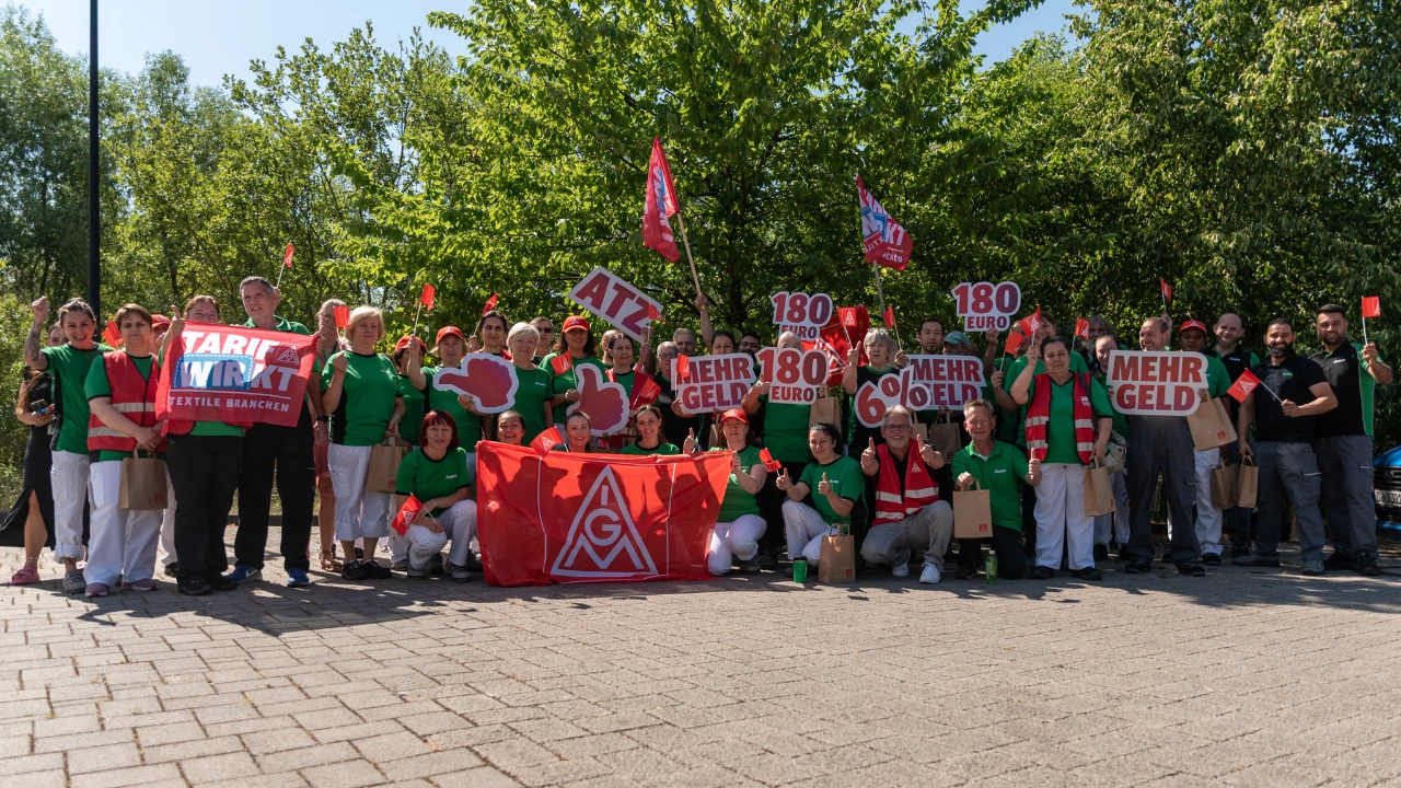 IGM-Warnstreik-Alsco-Lev