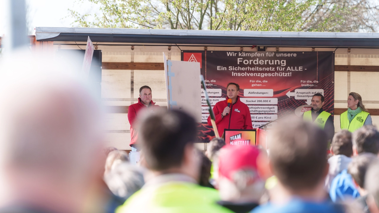 Ford Warnstreik Entwicklungszentrum Benjamin Gruschka