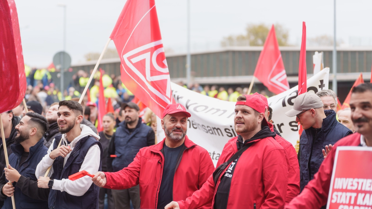 Foto streikende Fordler