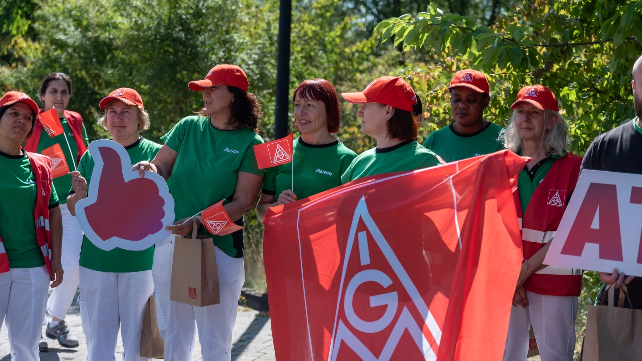 IGM-Warnstreik-Alsco-Lev
