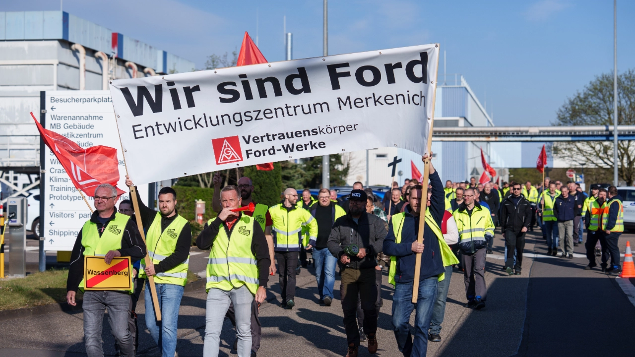 Ford Warnstreik Entwicklungszentrum