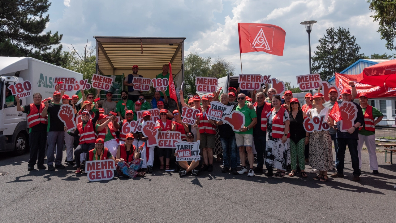 IGM-Warnstreik-Alsco-Koeln