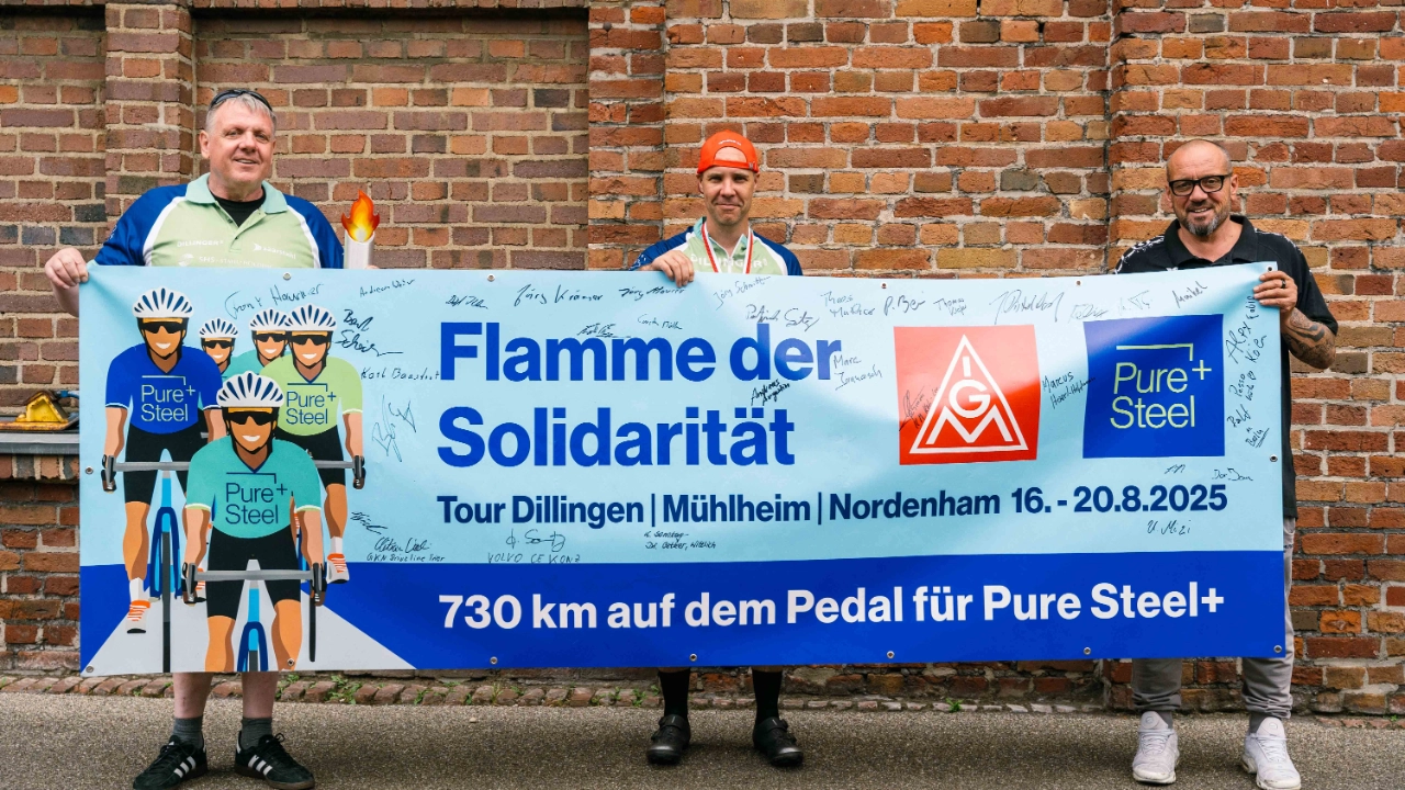 Flamme der Solidarität