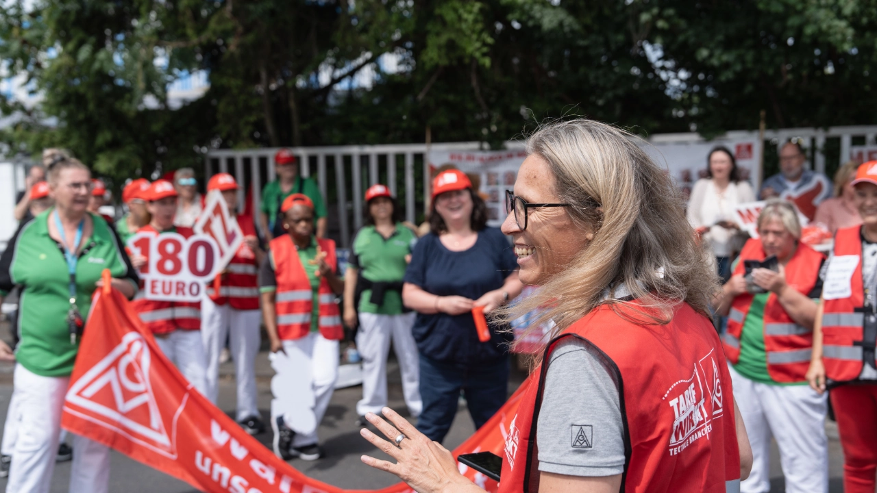 IGM-Warnstreik-Alsco-Koeln
