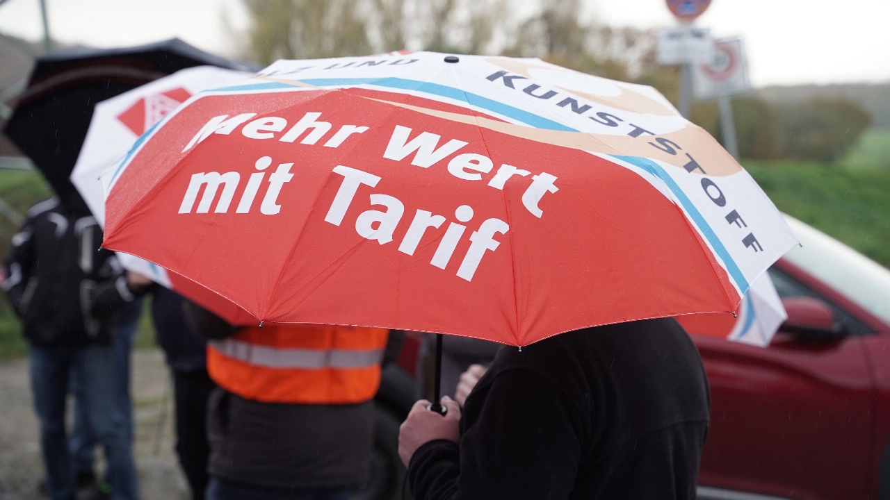 Warnstreik, HVI, Hiddinghausen, mehr Wert mit Tarif