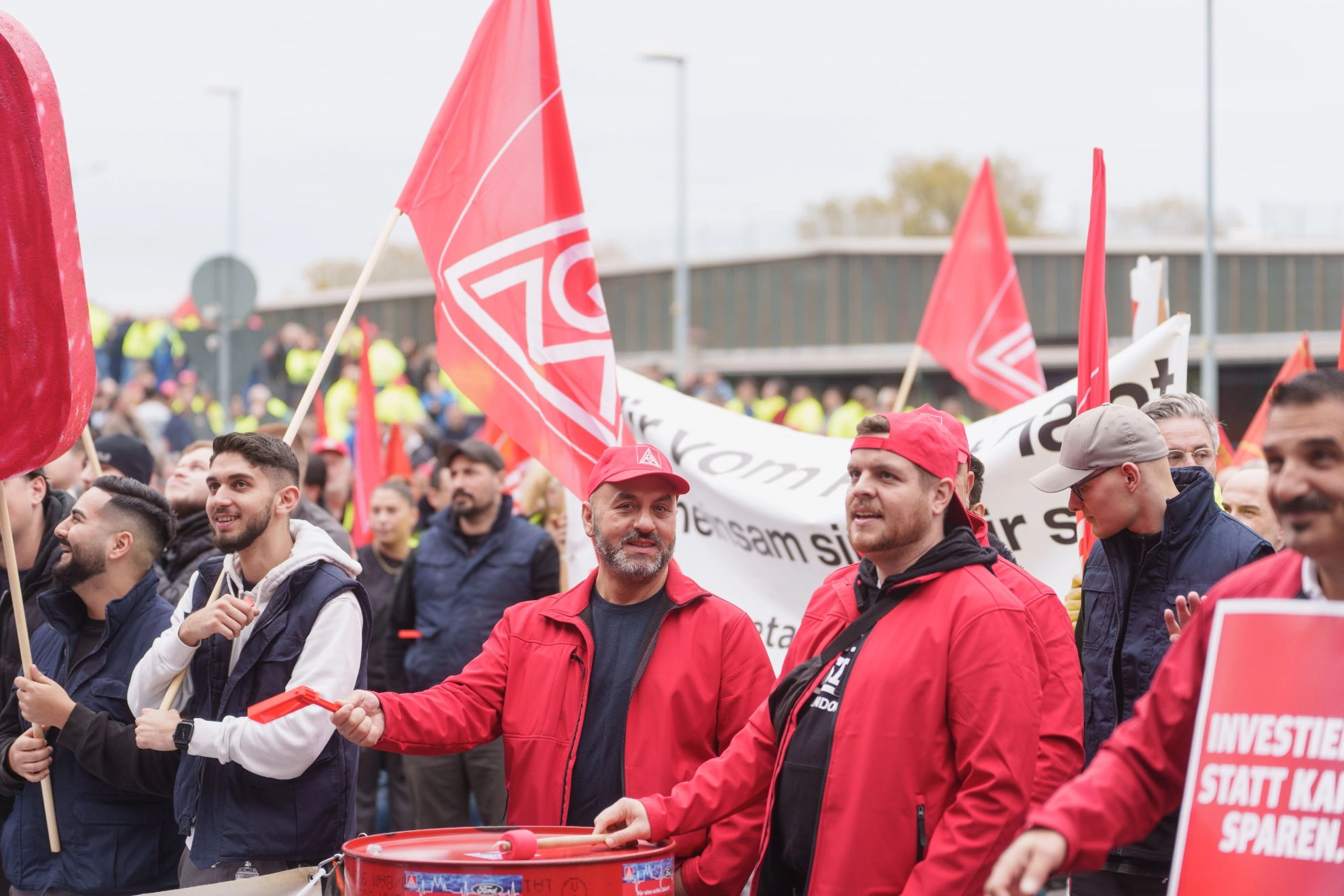 Foto streikende Fordler