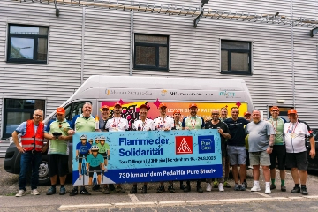 Flamme der Solidarität