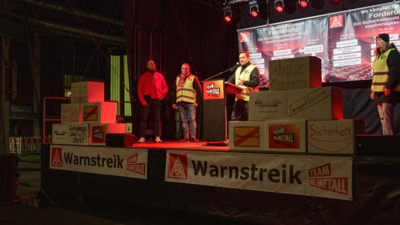 Ford-Nachtschicht-Warnstreik Mario Utess