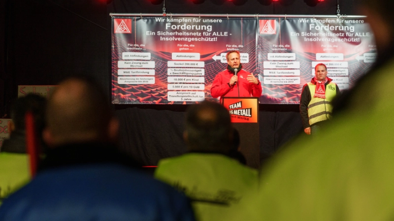 Ford-Nachtschicht-Warnstreik Benjamin Gruschka