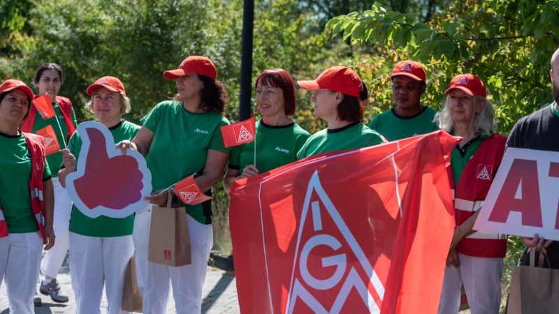IGM-Warnstreik-Alsco-Lev