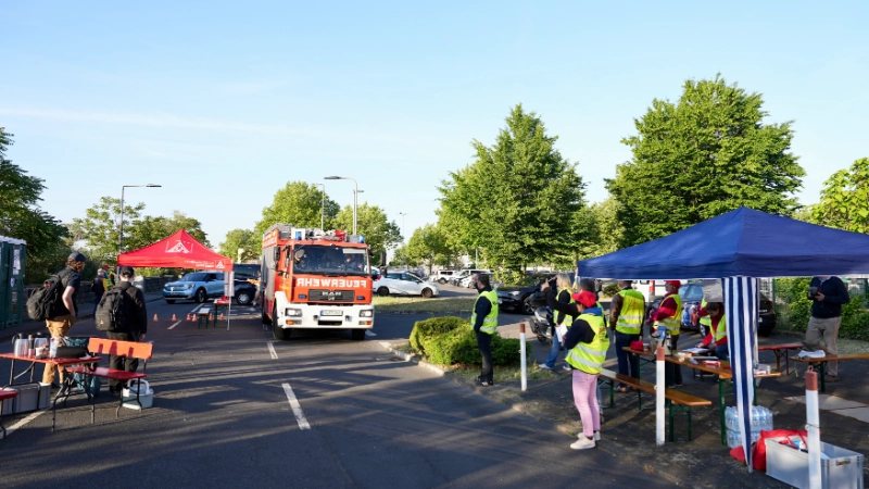 24-Stunden Streik Ford Feuerwehr 1