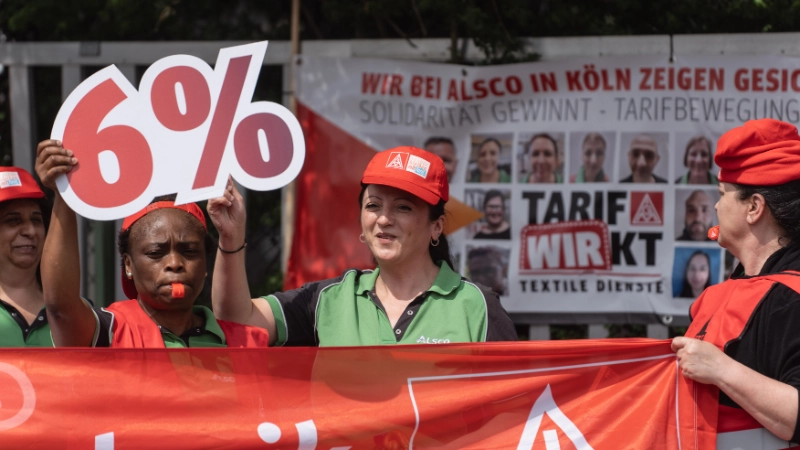 IGM-Warnstreik-Alsco-Koeln